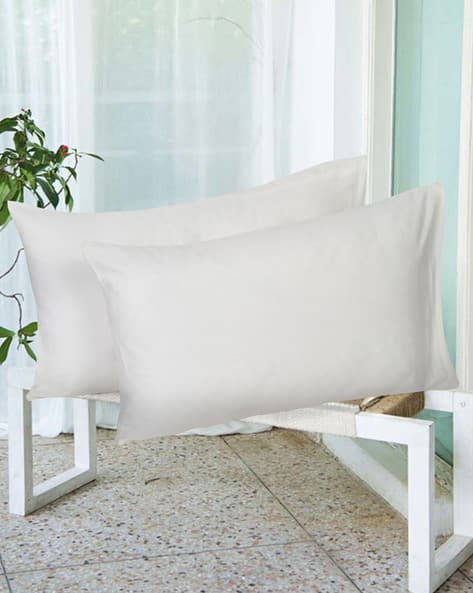 Buy Cream Cushions Pillows for Home Kitchen by Naksh Online