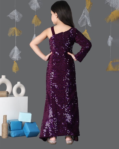 Buy Purple Dresses & Frocks For Girls By Titrit Online | Ajio.Com