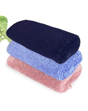 Set of 3 Bamboo Face Towels