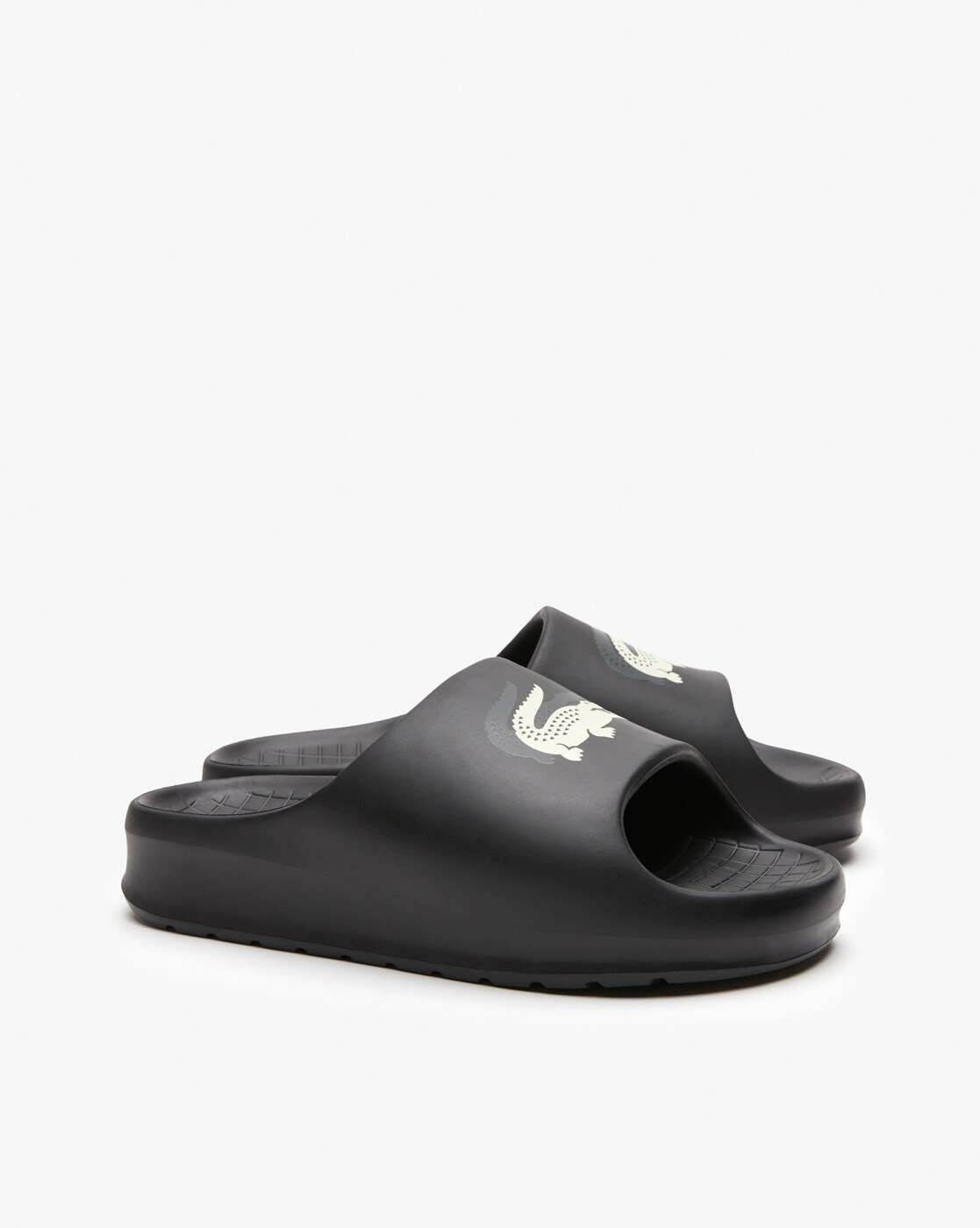 Lacoste discount croco slide