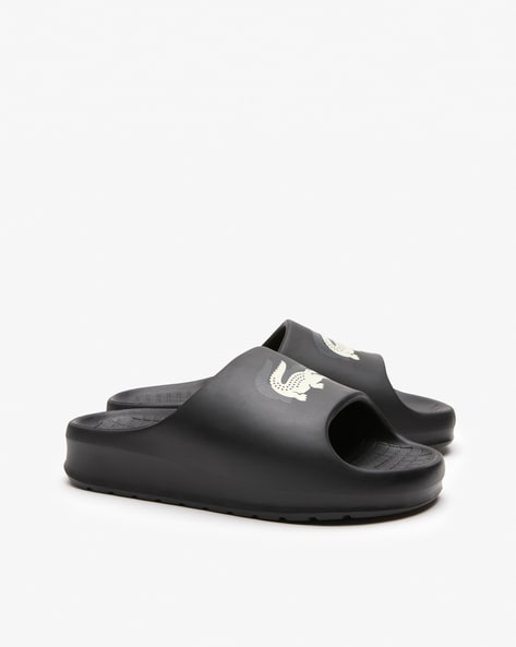 Lacoste best sale synthetic slides