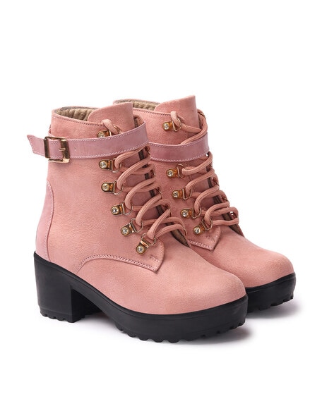 Buy Women High Ankle Boots Online - SaintG India