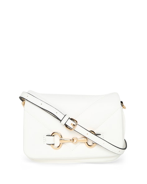 White discount aldo bag