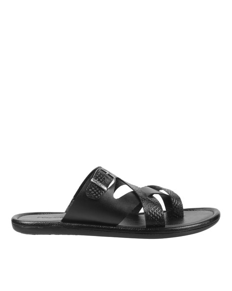 Buy Black Sandals for Men by Mochi Online Ajio