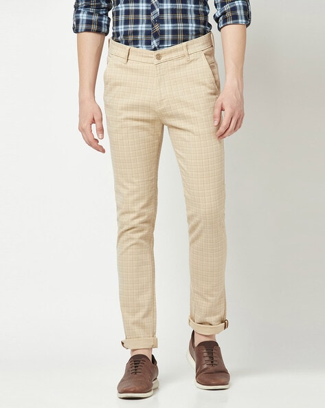 CRIMSOUNE CLUB Slim Fit Men Grey Trousers - Buy CRIMSOUNE CLUB Slim Fit Men  Grey Trousers Online at Best Prices in India | Flipkart.com