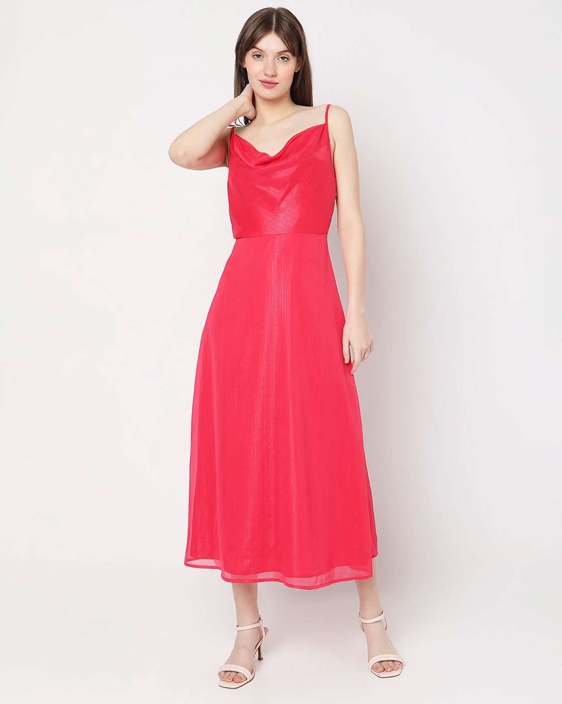 Buy Vero Moda Women Red Solid Lace Sheath Dress - Dresses for Women 7541956  | Myntra