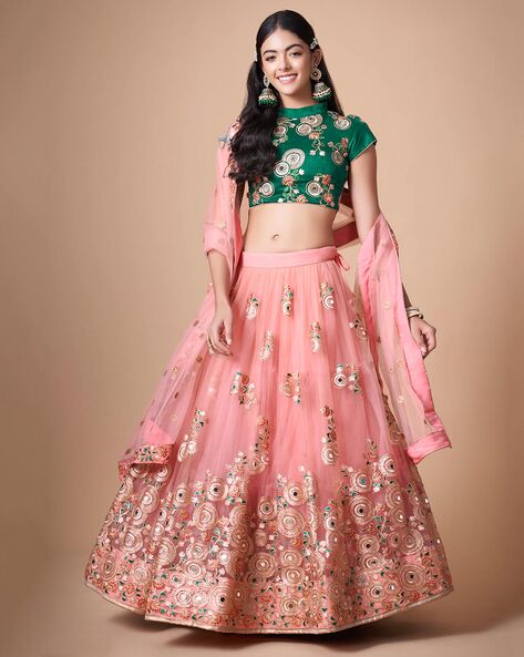 bridal lehenga light pink colour – Page 2 – Joshindia