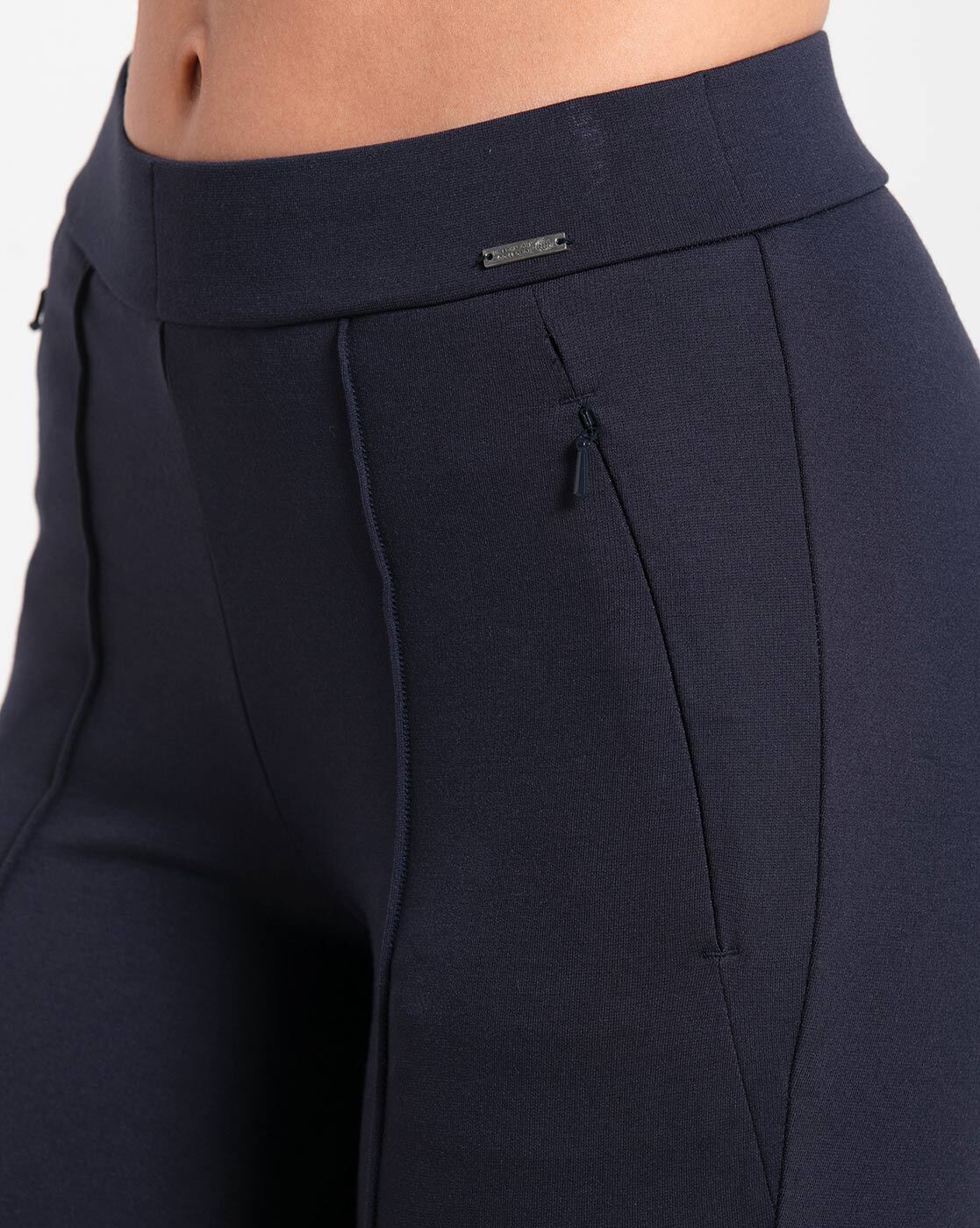 Jockey Women's Stretch Fleece Pocket Legging in Neo Navy, Size M - NWT 