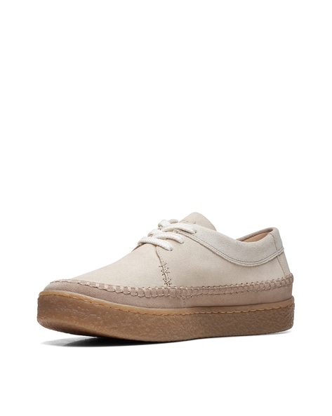 Clarks on sale suede sneakers