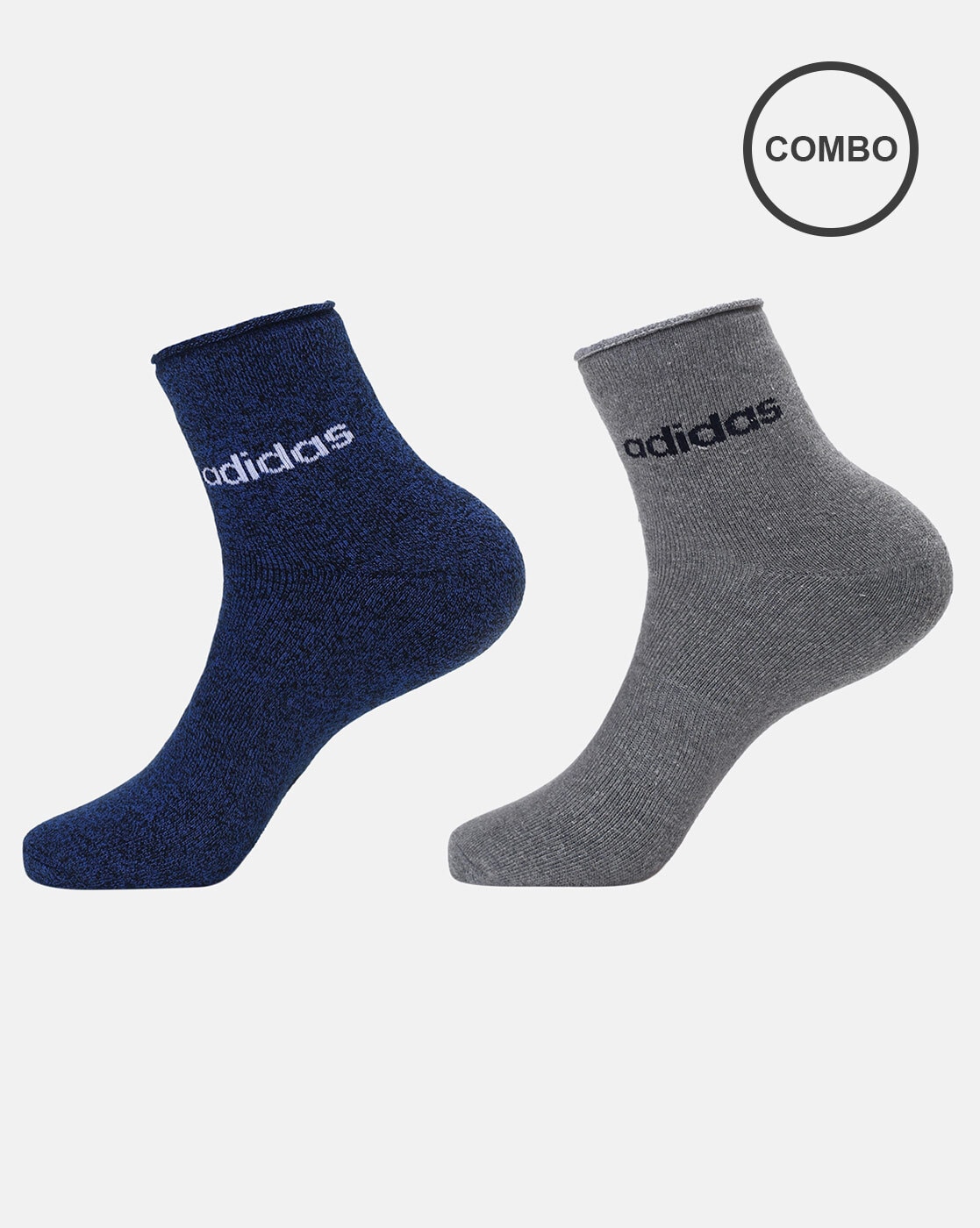 Buy Grey Blue Socks for Men by ADIDAS Online Ajio