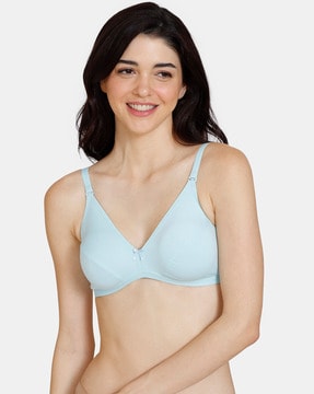 Buy Zivame Love Stories Padded Wired 3/4th Coverage Lace Bra