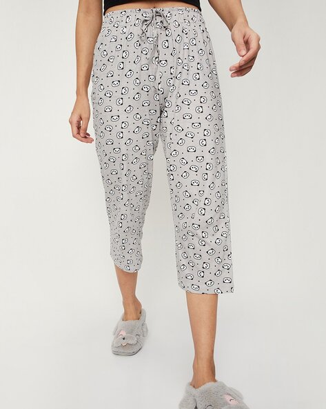 Buy Grey Melange Trousers & Pants for Women by MAX Online
