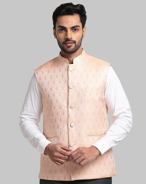 Jacquard waistcoat hot sale