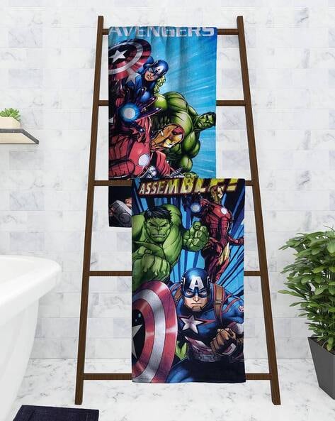 Marvel bath online towels