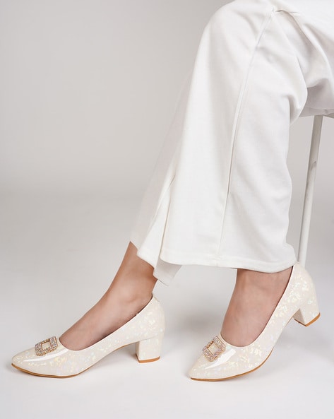 Christian Dior Strassed Designer Shoes Twist Escarpin Cream Heels (CDW –  AmbrogioShoes