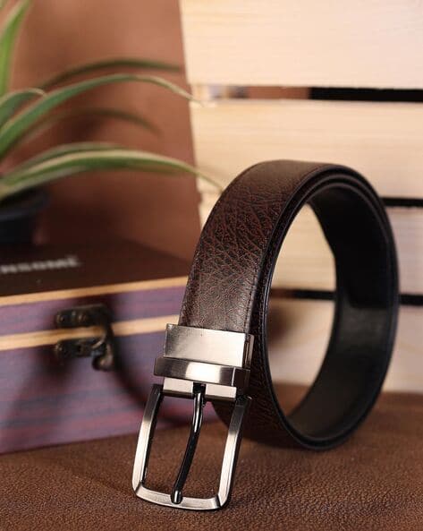 Genuine Leather Reversible Belt