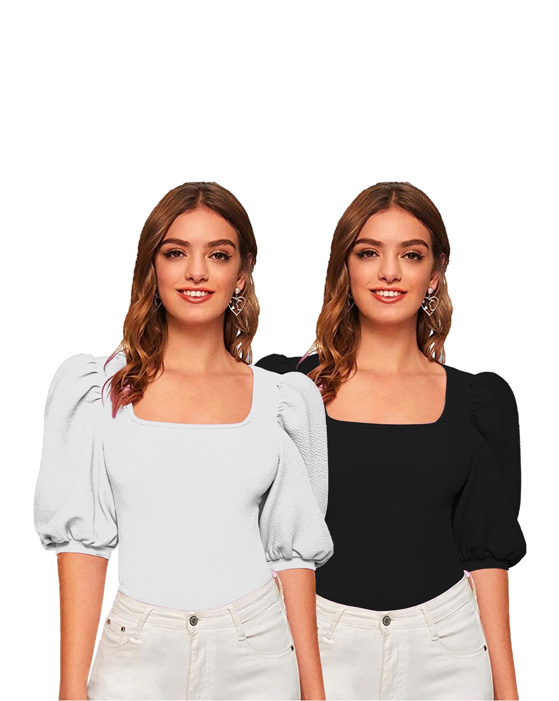 Buy Black Tops for Women by DREAM BEAUTY FASHION Online