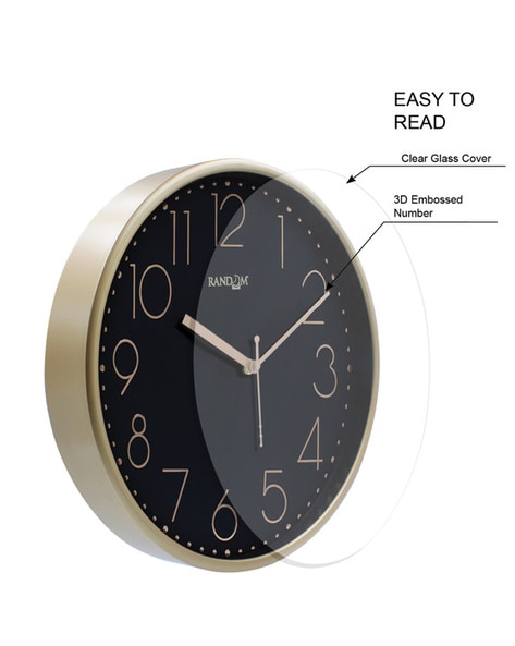 Amazon.com: TOMYEUS Wall Clock Wall Clock Modern Design Simple Decorative  Color Wall Watches Living Room Farmhouse Decor Clocks Wall Watch Numerals  Clocks : Home & Kitchen