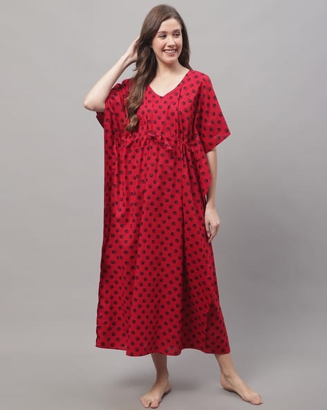Buy Red Nightshirts&Nighties for Women by Secret Wish Online