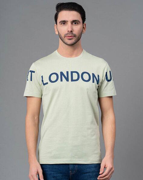 RED TAPE Regular Fit Graphic Print Crew-Neck T-Shirt