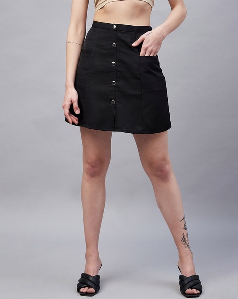 Buy Black Skirts for Women by MARIE CLAIRE Online