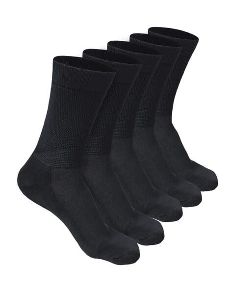 Pack of 5 Mid-Calf Length Socks