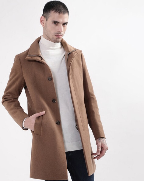 Trench hot sale coat collar