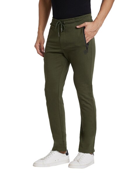 Track pants best sale with pocket zip