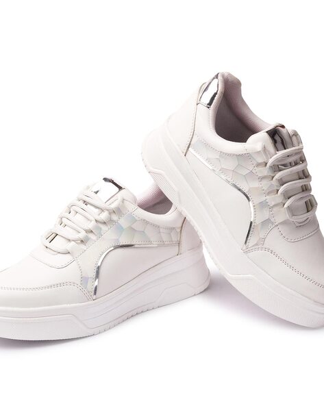 Dames sneakers hoge online zool