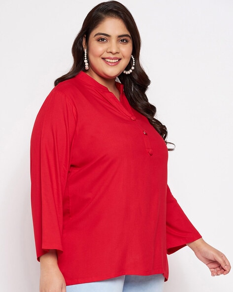 Plus Size Red Shirt