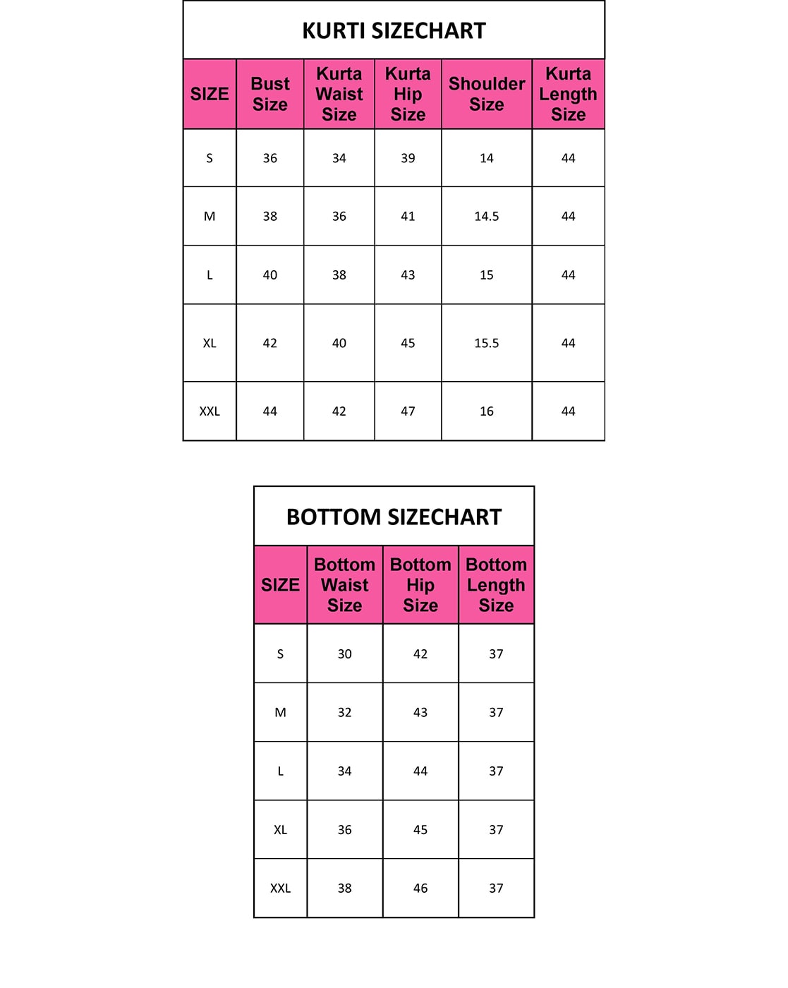 Size Guide | Size Chart | Blouse size chart, Size chart, Women pants size  chart