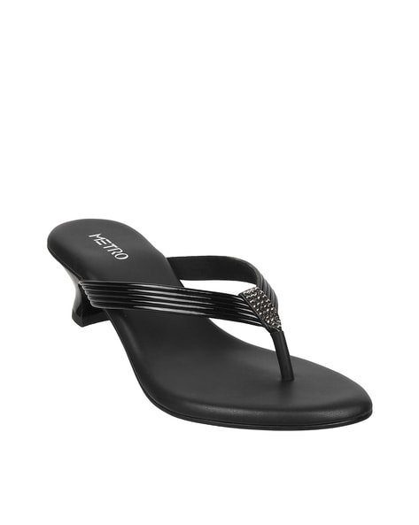 Buy Brown Flat Sandals for Women by Metro Online | Ajio.com