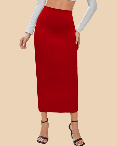 Buy Black Skirts for Women by BUYNEWTREND Online  Ajiocom