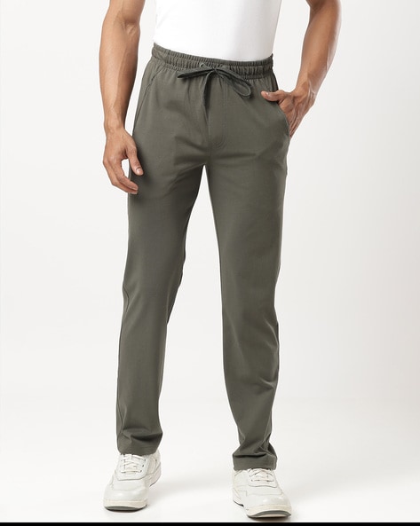 Jockey Men's Cotton Slim Fit Side and Back Pocket Track pants – Online  Shopping site in India