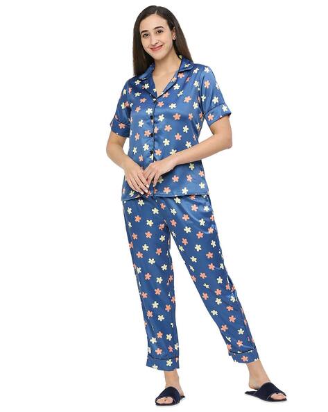 Buy Blue Night&LoungeWearSets for Women by SMARTY PANTS Online