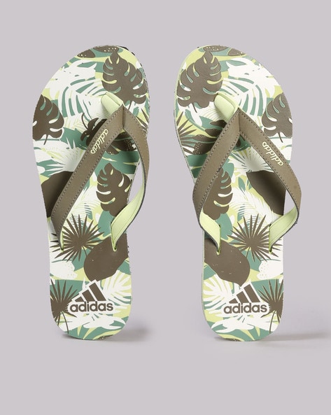 Adidas Oscillo Thong-Strap Flip-Flops