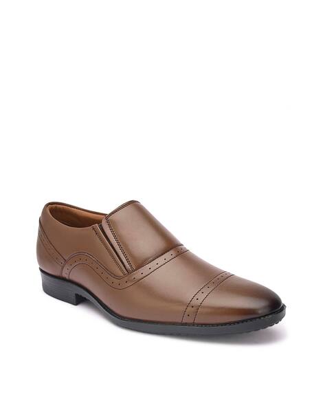Buy Brown Formal Shoes for Men by FASHION VICTIM Online