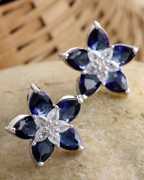 Zeneme Stone Beaded Studs