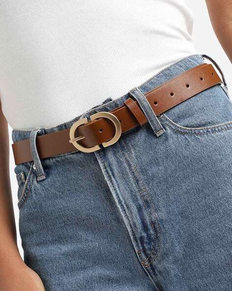 Circle Buckle Belt