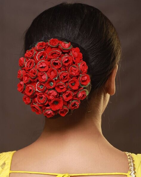 Taize Woman Flower French Bud Headband Hair Bun Maker DIY Hairstyle Tool  Accessory - Walmart.com