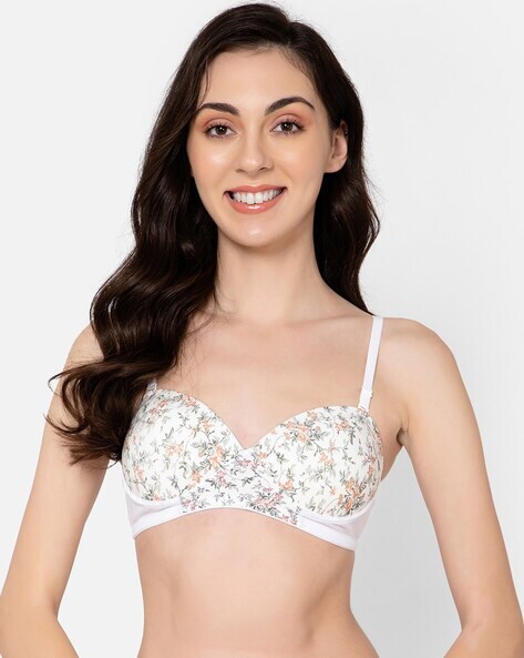 Buy Lady Lyka Padded Non Wired Full Coverage T-Shirt Bra - Blue at Rs.419  online
