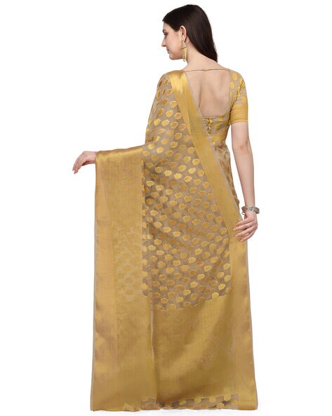 Buy Jaanvi fashion Women's Banarasi Silk Woven Dupatta(Zari Border