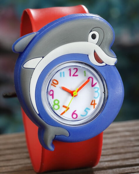 Cartoon Starfish Quartz Slap Watch Cute Animal Toy Silicone - Temu