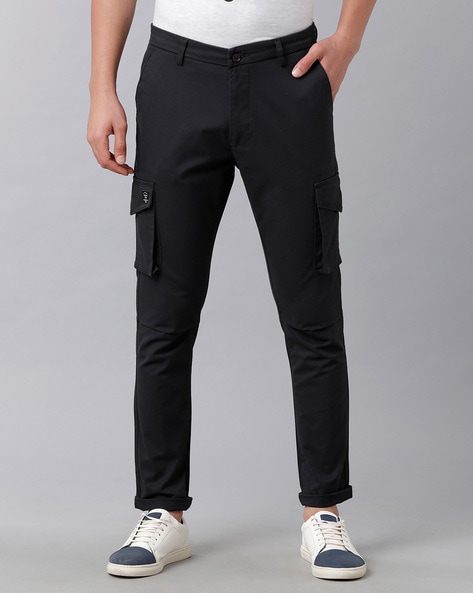 Buy Antony Morato Skinny Black Formal Trousers online
