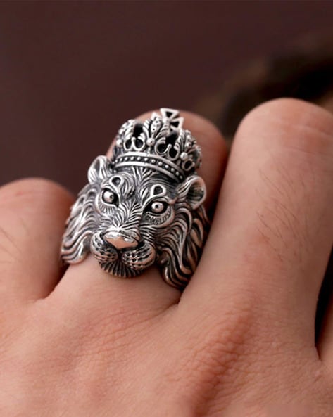 Lion on sale rings online