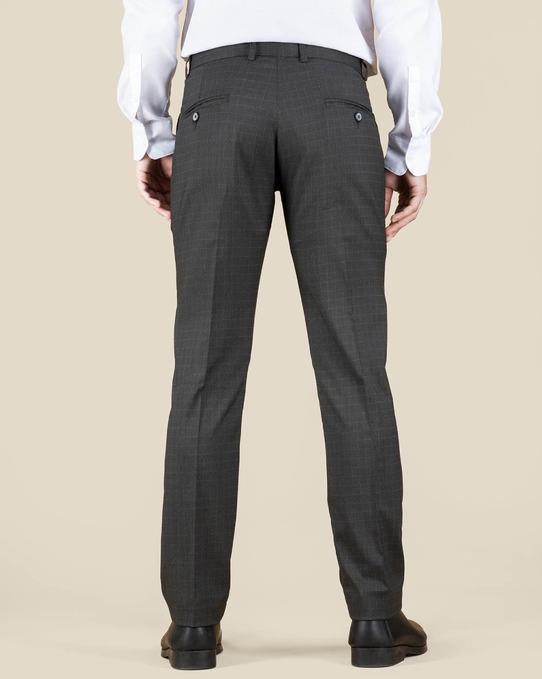 Buy Black Trousers & Pants for Men by DENNISLINGO PREMIUM ATTIRE