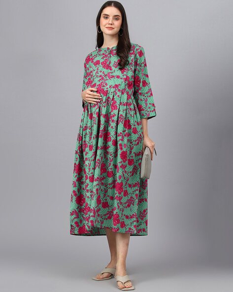 Buy Now Floral Georgette Printed Maxi Dress Collection Full Catalog  Available At Wholesale Rate