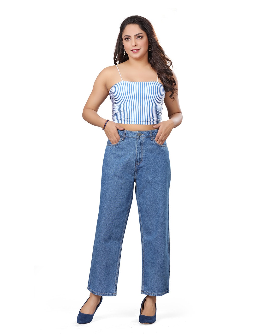 Buy Blue Jeans & Jeggings for Women by TRUE SPIRIT Online