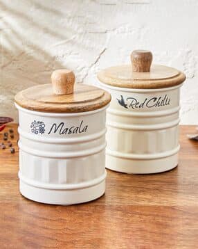 home centre Set of 2 Mirage Metal Storage Containers-picture-16