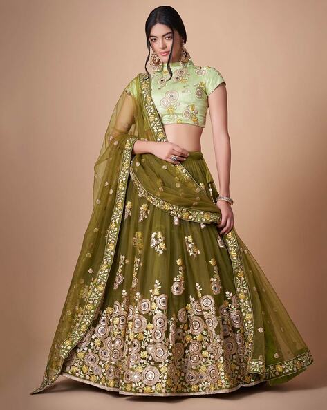 Ajio lehenga sale